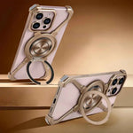 Metal Mechanical MagSafe Case for iPhone — Bezel-Less Bumper with Magnetic Wireless Charging Support