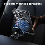 Magsafe Phone Case for iPhone 360° Rotatable Ring Stand Holder Drop-Proof Bumper Protective Cover