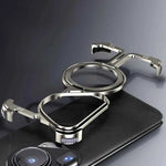 Alloy Phone Case for Huawei Pura 70/70 Pro/70 Pro+/70 Ultra with Stand Magnetic Metal Frameless Protective Cover Bumper