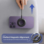 Magnetic Wireless Charger 15W Max Fast Wireless Charging Compatible with iPhone 15 14 Works with USB-A & USB-C Chargers