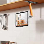 Wall-Mounted Desktop Phone Holder Stand Clip / Magnetic Phone iPad Holder Multi-Scene Applicable Stable Tablet Stand