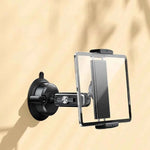 Vacuum Suction Cup Tablet Stand Holder 360° Rotatable Suction Cup Phone Holder Tablet Bracket for 4-12.9