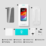 Anti-spy Glass For iPhone Private Screen Protector Quick Install Tempered Glass - NeoFrame