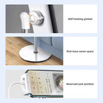 Tablet Floor Stand Height Adjustable Tablet Holder for iPad/for iPad Pro/for iPhone/for Samsung/for 4.7-12.9'' Devices