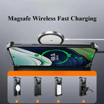 Aluminum Alloy Shell for Huawei Mate 60 Pro+ Phone Case Metal Borderless Shockproof Protective Cover Magnetic Holder