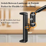 Vacuum Suction Cup Tablet Stand Holder 360° Rotatable Suction Cup Phone Holder Tablet Bracket for 4-12.9