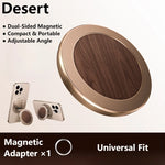 Metal Foldable Double-Sided MagSafe Phone Holder for iPhone Samsung Universal Angle Adjustable Stand with Strong Magnet - NeoFrame