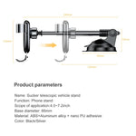 Car Phone Holder Stand Car Dashboard Gravity Support Mount Suction Phone Stand for iPhone Samsung Huawei Xiaomi Redmi - NeoFrame