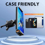 Car Air Vent Phone Holder 360° Rotation for iPhone Tablet Holder for Car for Z Fold 6 5 for 4.7-12.9'' Devices Screen