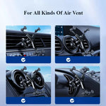 Alloy Phone Stand for Car Air Vent Car Bracket Phone Support Holder Car Cell Phone Mount for 4.7-7 inches iPhone Xiaomi - NeoFrame