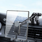 Gravity Car Phone Holder For Galaxy Z Fold 4 3 2 S21 S20 iPhone Xiaomi Huawei Samsung Suction Cup Car Mount Phone Stand - NeoFrame