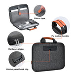 2 in 1 Laptop Case Bag for 13.3-16.2'' Notebook Case Tablet Laptop Bag Shockproof Travel Business Computer Briefcase - NeoFrame