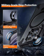 Magsafe Magnetic iPhone Case for iPhone Phone Case Shockproof Transparent Wireless Charging Cover