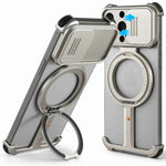 Magsafe Magnetic Phone Case for iPhone Camera Cover Shockproof Phone Bumper Wireless Charging Case