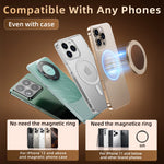 Metal Foldable Double-Sided MagSafe Phone Holder for iPhone Samsung Universal Angle Adjustable Stand with Strong Magnet - NeoFrame