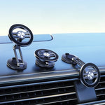 Foldable Magnetic Car Phone Holder Stand Dashboard Pasted Phone Stand Car Accessories Interior 360° Rotable Car Holder - NeoFrame