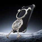 Metal Bezel-less for Huawei Mate 70/Pro/Pro+ Phone Case with Stand 360° Rotatable Magsafe Shockproof Protective Cover