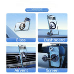 Foldable Magnetic Car Phone Holder Stand Dashboard Pasted Phone Stand Car Accessories Interior 360° Rotable Car Holder - NeoFrame