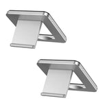 2 PCS Portable Mini Laptop Stand Aluminium Notebook Support Laptop Base Macbook Pro Holder Adjustable Computer Bracket - NeoFrame