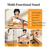 Multifunctional Metal Phone Floor Stand Height Adjustable Stand for Live Broadcast Bracket Lazy Stand Phone Holder - NeoFrame