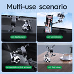 Gravity Car Phone Holder For Galaxy Z Fold 4 3 2 S21 S20 iPhone Xiaomi Huawei Samsung Suction Cup Car Mount Phone Stand - NeoFrame