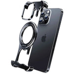 Magsafe Phone Case for iPhone 360° Rotatable Ring Stand Holder Drop-Proof Bumper Protective Cover