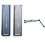 Metal Foldable Phone Stand Ultra-thin Mini Invisible Portable Desktop Phone Holder for Huawei Mate XT Self-adhesive - NeoFrame