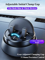 Car Phone Holder Stand for Dashboards 360° Rotatable Phone Mount for 4.7-12.9