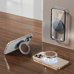 Metal Foldable Double-Sided MagSafe Phone Holder for iPhone Samsung Universal Angle Adjustable Stand with Strong Magnet - NeoFrame