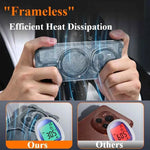 Aluminum Alloy Phone Case for Honor Magic 6/6 Pro with Stand Thin Magnetic Metal Frameless Protective Cover Shock Proof