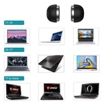 Portable Laptop Cooling Pad Ergonomic Laptop Stand Small Invisible Cooler Ball Magnetic Foot Heat for MacBook Pro/Air - NeoFrame