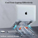 Laptop Stand For Macbook Air Pro Dell Adjustable Tablet Notebook Stand Cooling Pad Base Foldable Laptop Holder