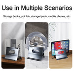 Vertical Laptop Stand Heat Dissipation Gravity Laptop Holder For MacBook Pro Air Xiaomi Tablet Aluminum Notebook Stand - NeoFrame