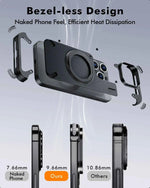 Magsafe Leather iPhone Case for iPhone Phone Case Magnetic Bumper Wireless Charging Phone Cover Stand