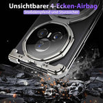 For Honor Magic Vs3/2/V3/2 Phone Case with Magnetic Metal Ring Kickstand Shock Proof Frameless Minimalist Protective