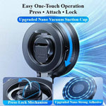 Foldable Car Suction Cup Magnetic Phone Holder Stand Multi-angle Adjustable for Univeral iPhone iPad Tablet Bracket