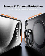 Magsafe Magnetic iPhone Case for iPhone Phone Case Shockproof Transparent Wireless Charging Cover