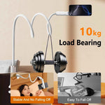 Gooseneck Tablet Stand Holder Phone Holder Stand with Adjustable Flexible Long Arm for Bed Lazy Bracket 4.7-13