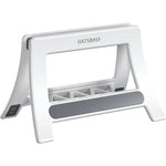 ABS Vertical Laptop Stand Holder for MacBook Air Pro /Tablet/HP/Dell Pad Gravity Notebook Computer Stand Storage Holder - NeoFrame