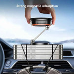 Foldable Magnetic Desktop Suction Cup Phone Holder Stand Angle Adjustable Base Rotatable Car Dashboard Phone Stand