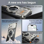 Magsafe Magnetic Phone Case for iPhone Camera Cover Shockproof Phone Bumper Wireless Charging Case