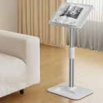 Floor Reading Stand 43-78cm Height Adjustable Tablet Stand Book Shelf Liftable Reading Table Foldable Pad Laptop Holder - NeoFrame