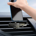 Alloy Car Phone Holder Airout Vent Holder Small Car Mount Gravity Expansion Phone Stand Car Bracket for 4.7-7.2''Device - NeoFrame