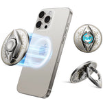 Magnetic Phone Ring Holder 360 °Rotatable Adjustable Finger Ring Holder Magic Array Fingertip Gyro Universal for iPhone - NeoFrame