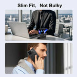 Metal Frameless Phone Case for Google Pixel 9/9 Pro/9 Pro XL/9 Pro Fold Magnetic Kickstand Protective Slim Cover Bumper