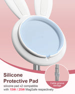 Desktop Mobile Phone Holder Stand Desk Holder Dock for Magsafe Charger for iPhone 16/15 Pro Max(Not Included Charger) - NeoFrame