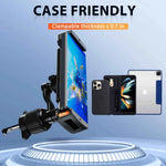 Car Air Vent Phone Holder 360° Rotation for iPhone Tablet Holder for Car for Z Fold 6 5 for 4.7-12.9'' Devices Screen