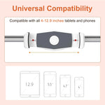 Bed Sofa Phone Holder Foldable Tablet Pad Stand Desktop Angle Height Adjustable Bracket Lazy Bracket Phone Clip Holder