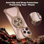 Metal Mechanical MagSafe Case for iPhone — Bezel-Less Bumper with Magnetic Wireless Charging Support