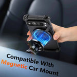 Metal Phone Case Cover For Pixel 9 9 Pro 9 Pro XL Shockproof Protective Cover Magnetic Ring